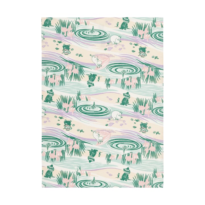 Beach day Moomin theedoek - 50x70 cm - Moomin Arabia
