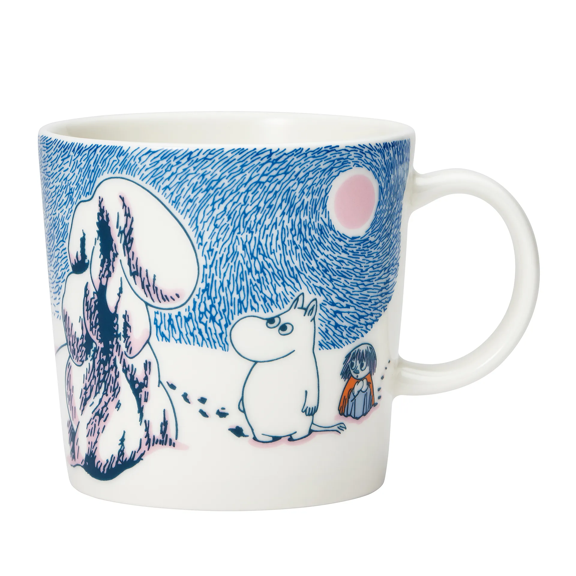 Crown snow-load Moomin-mokken 2019, blauw Moomin Arabia
