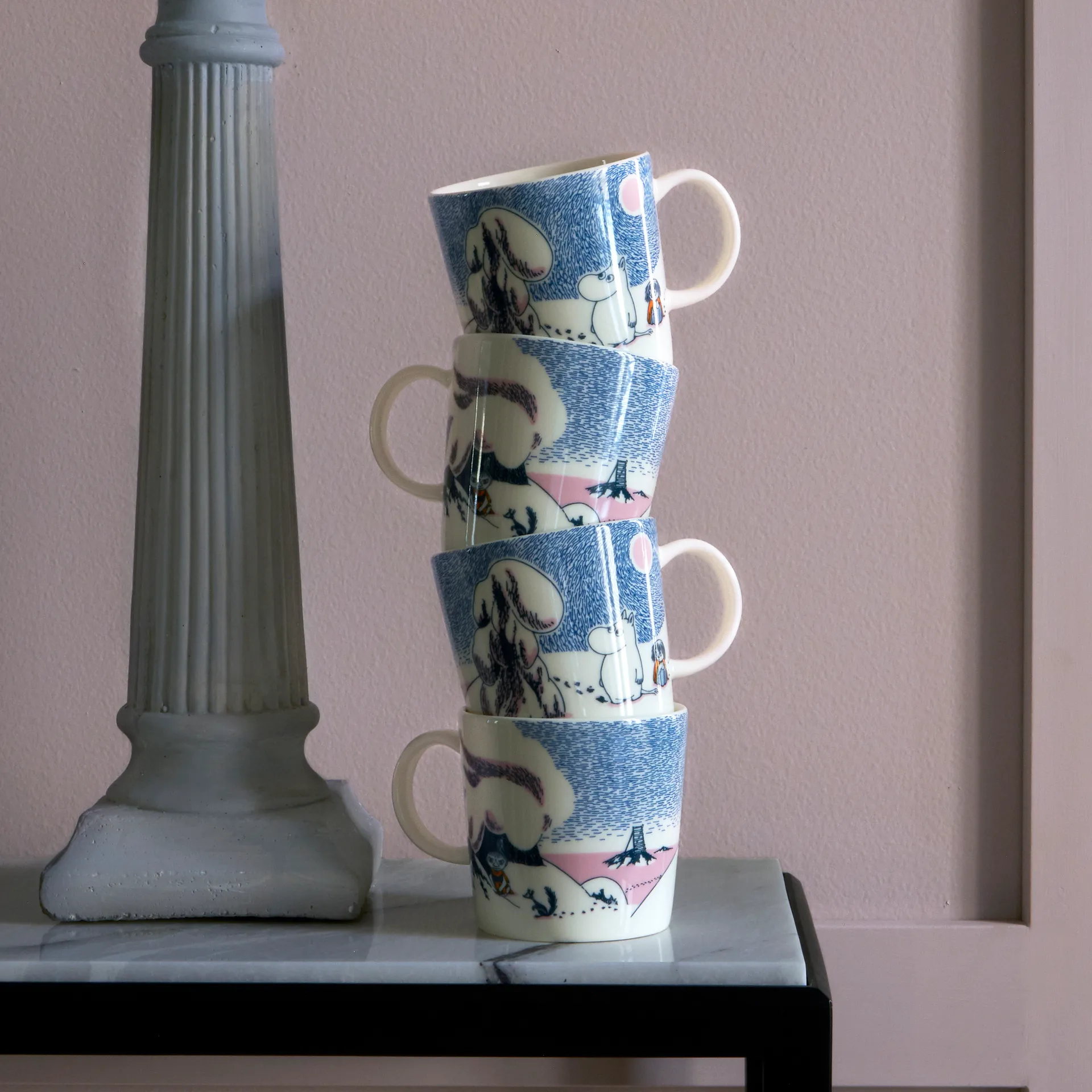 Crown snow-load Moomin-mokken 2019, blauw Moomin Arabia