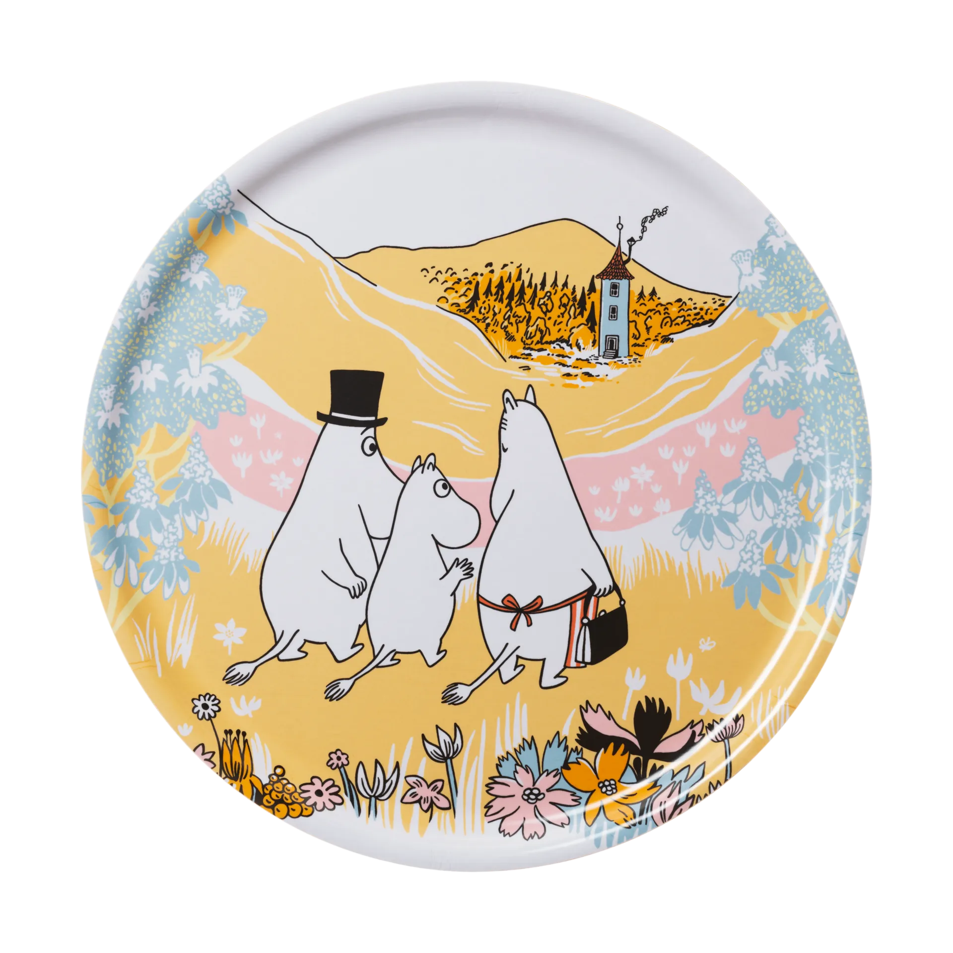 Family Time Moomin dienblad, Ø35 cm Moomin Arabia