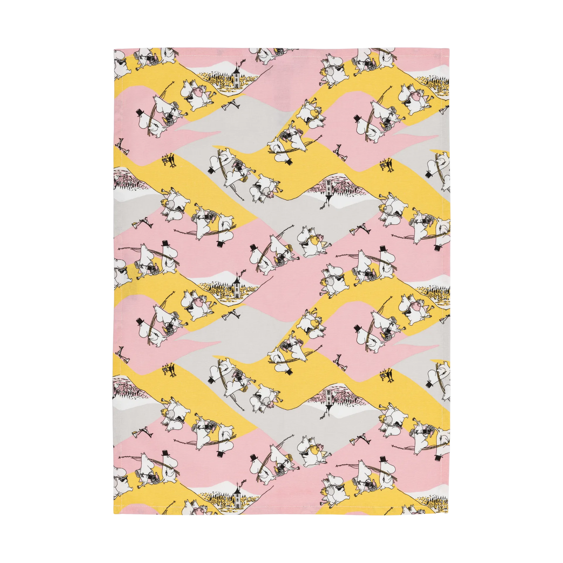 Family Time Moomin theedoek, 50x70 cm Moomin Arabia