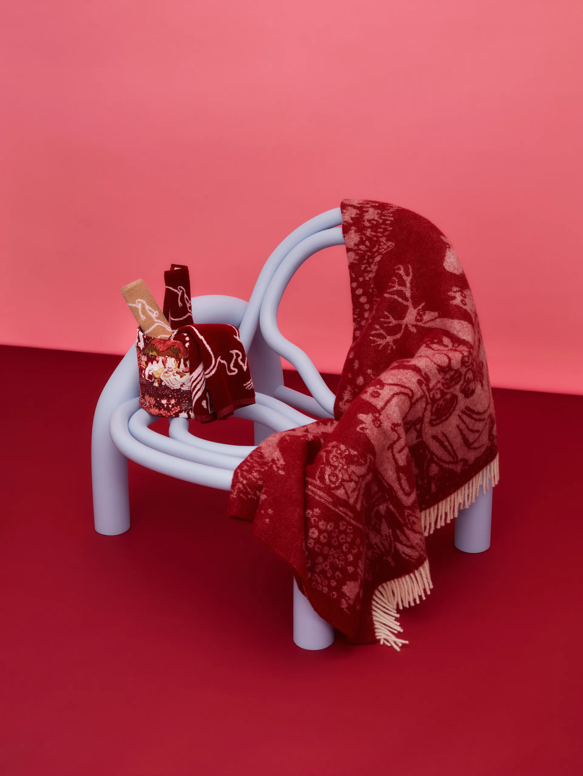 Feestelijke momenten mumin opbergmand, Ø20x18 cm Moomin Arabia