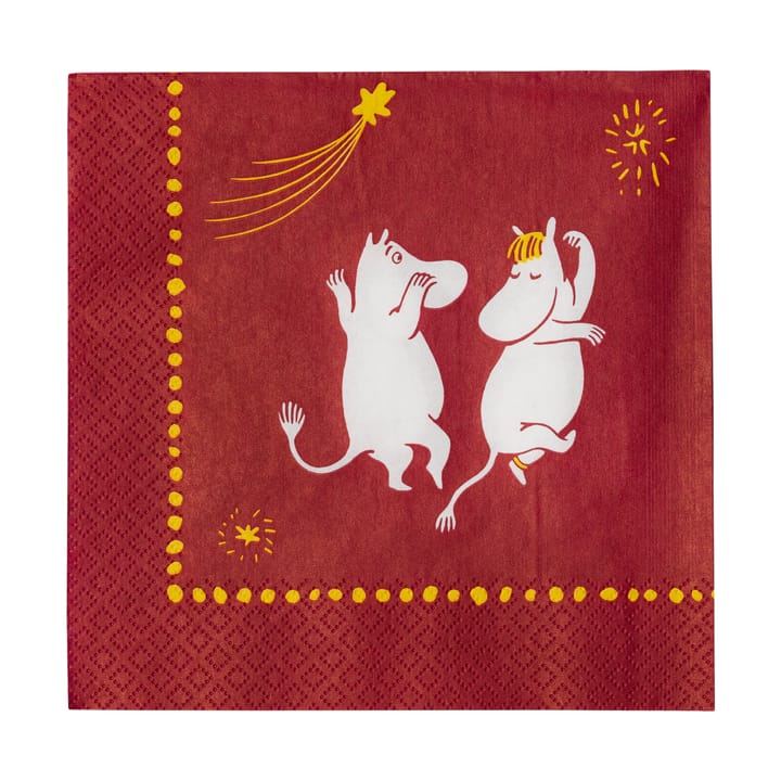 Festive Moments papieren servetten 33x33 cm - 20-pack - Moomin Arabia