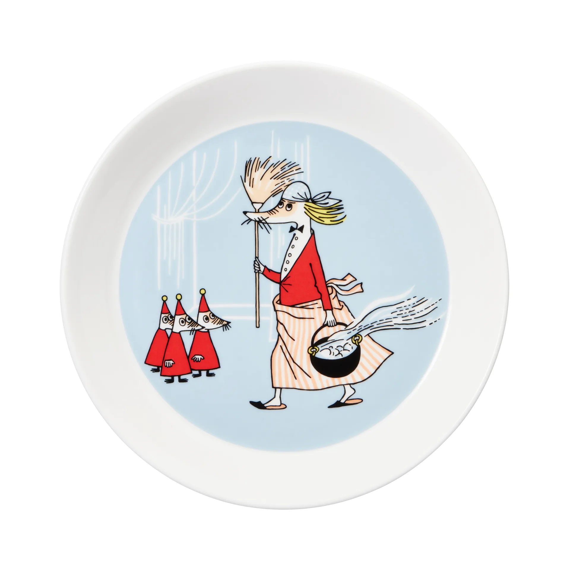 Fillyjonk Moomin bord, grijs Moomin Arabia