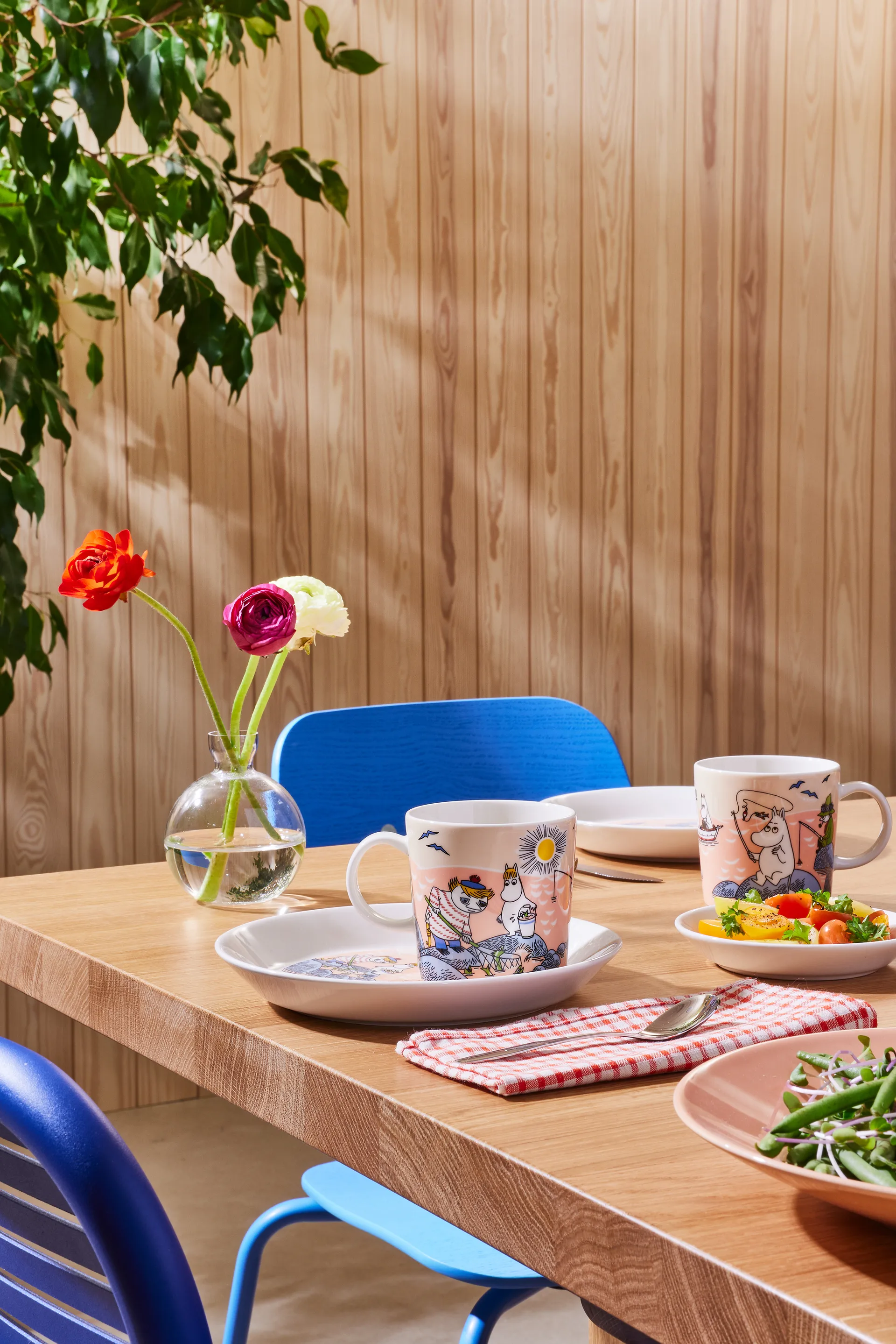 Fishing Moomin bord 2022, 19 cm Moomin Arabia