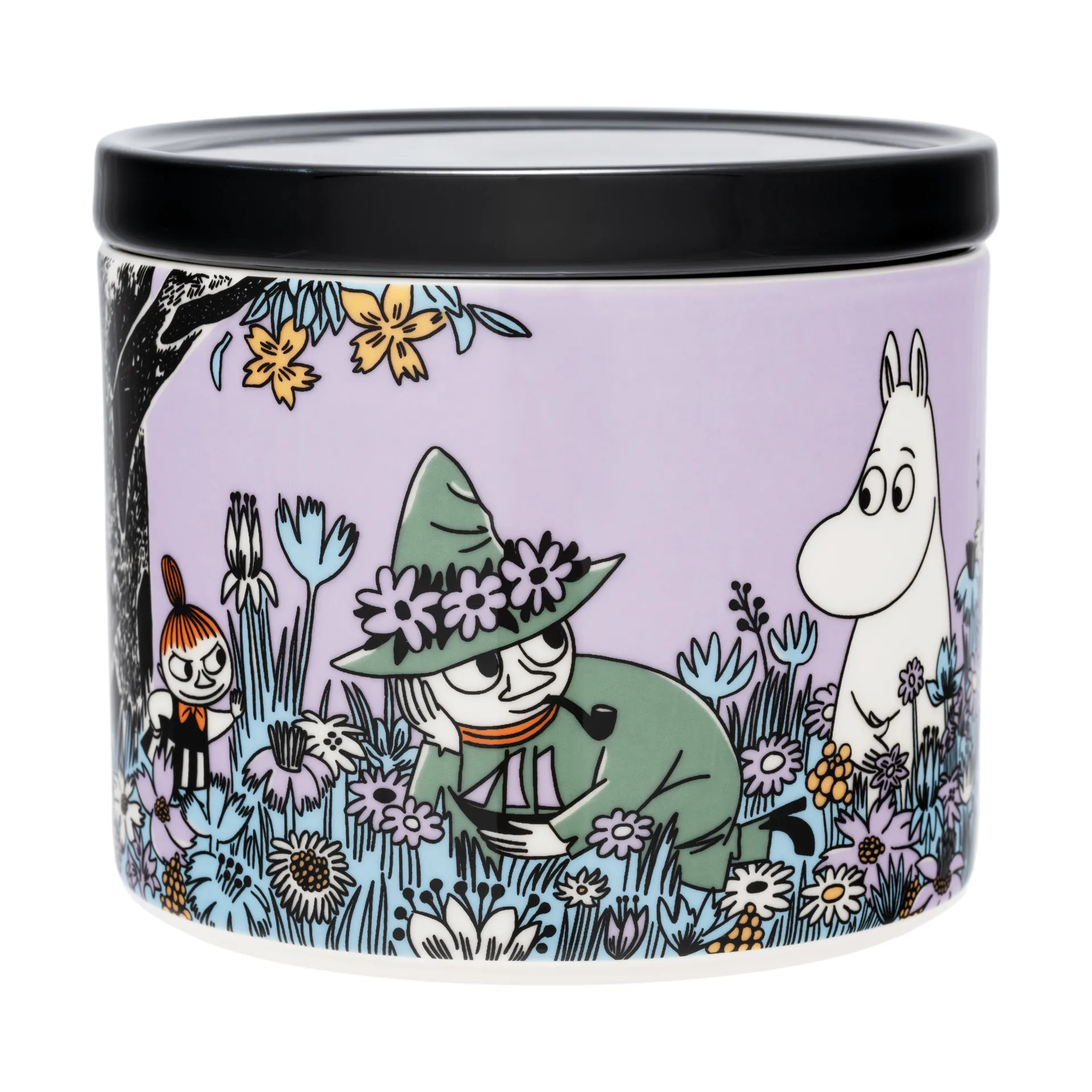 Friends forever Moomin koektrommel, 11 cm Moomin Arabia