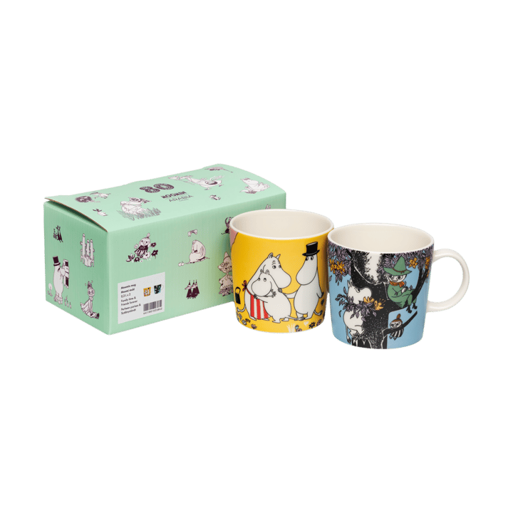 Gezelligheid met familie & vrienden voor altijd muminmok 2 delen - 30 cl - Moomin Arabia