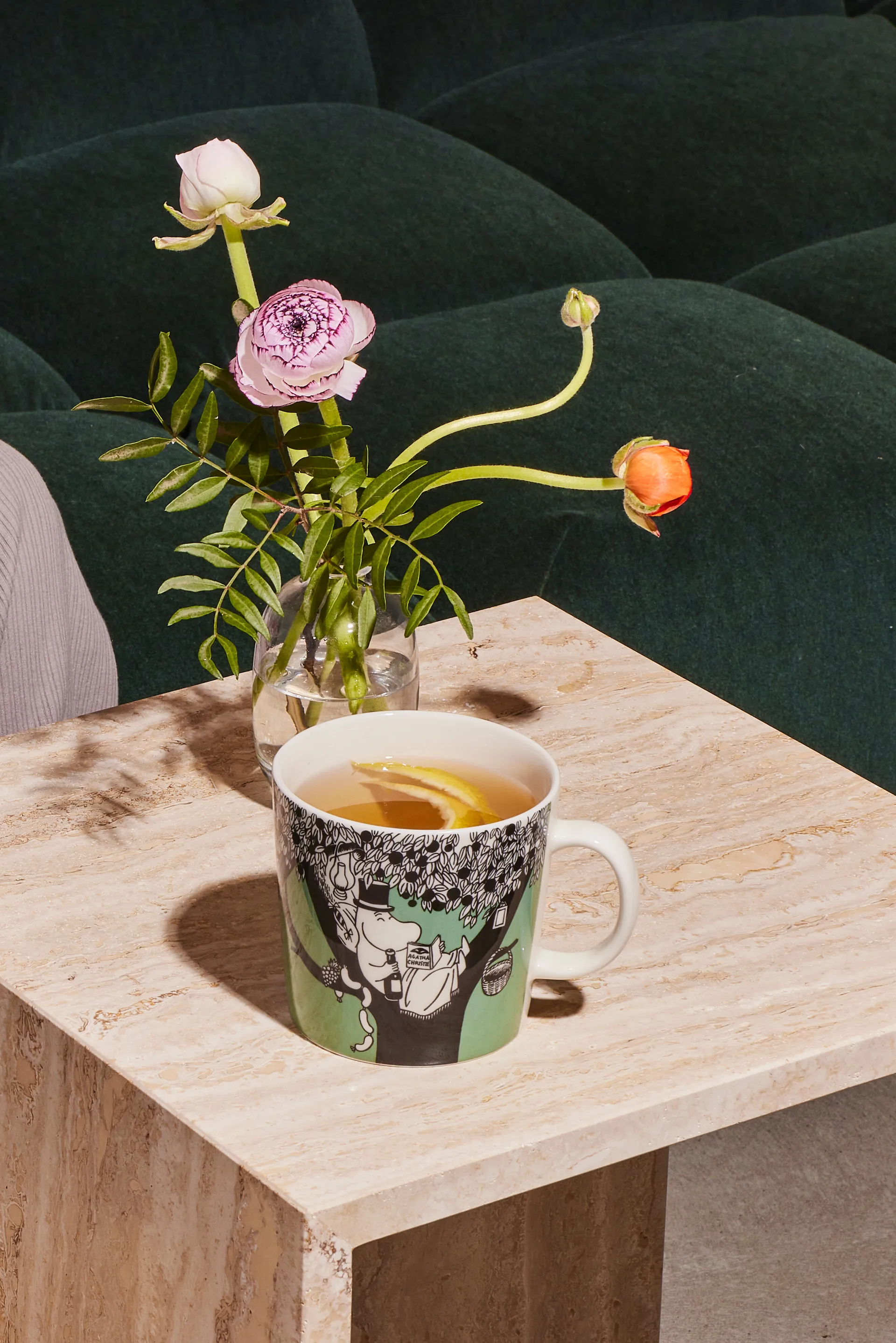 Groene Moomin-mok speciaal, 40 cl Moomin Arabia