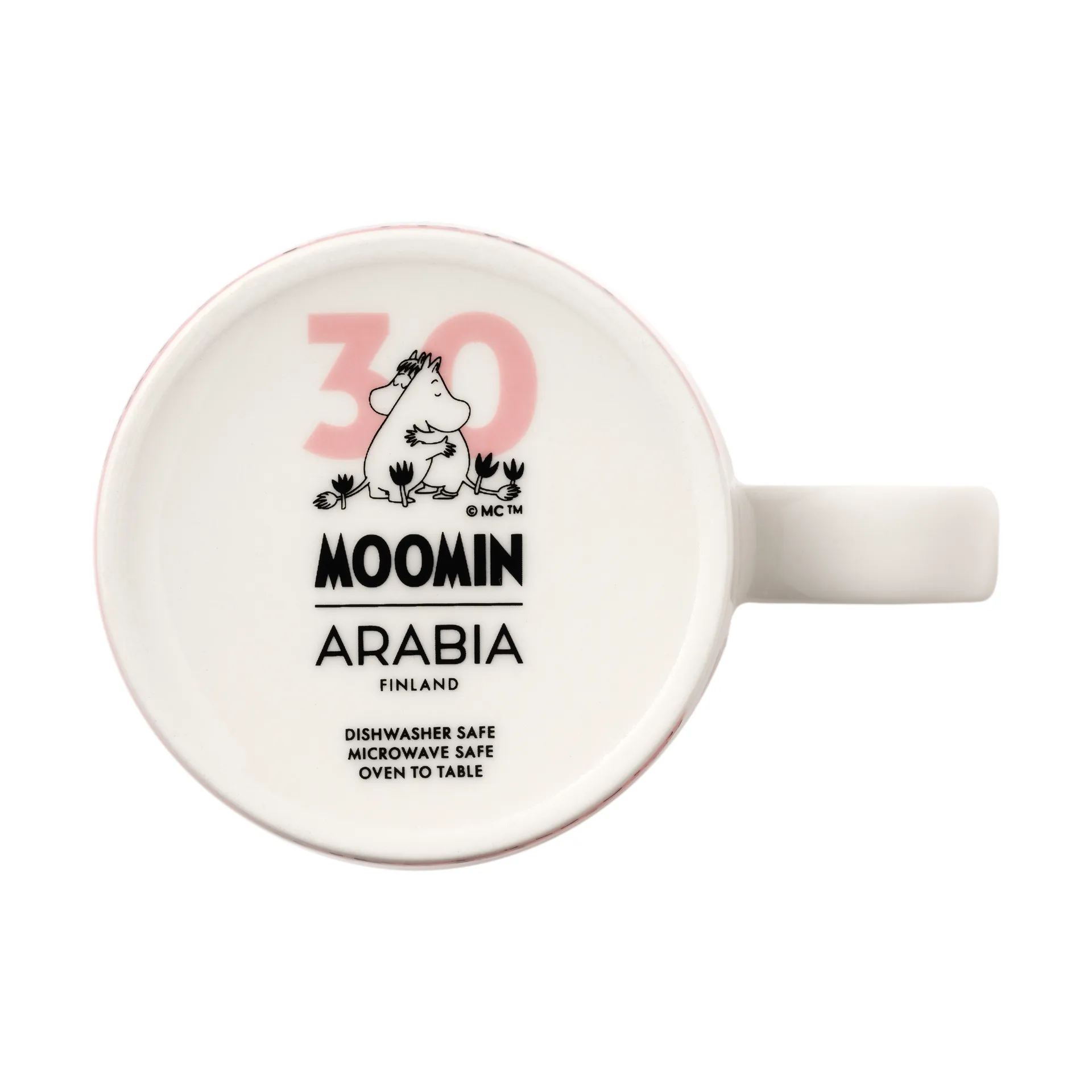 Kärlek 30 år Moominmok cadeaubox, 30 cl Moomin Arabia