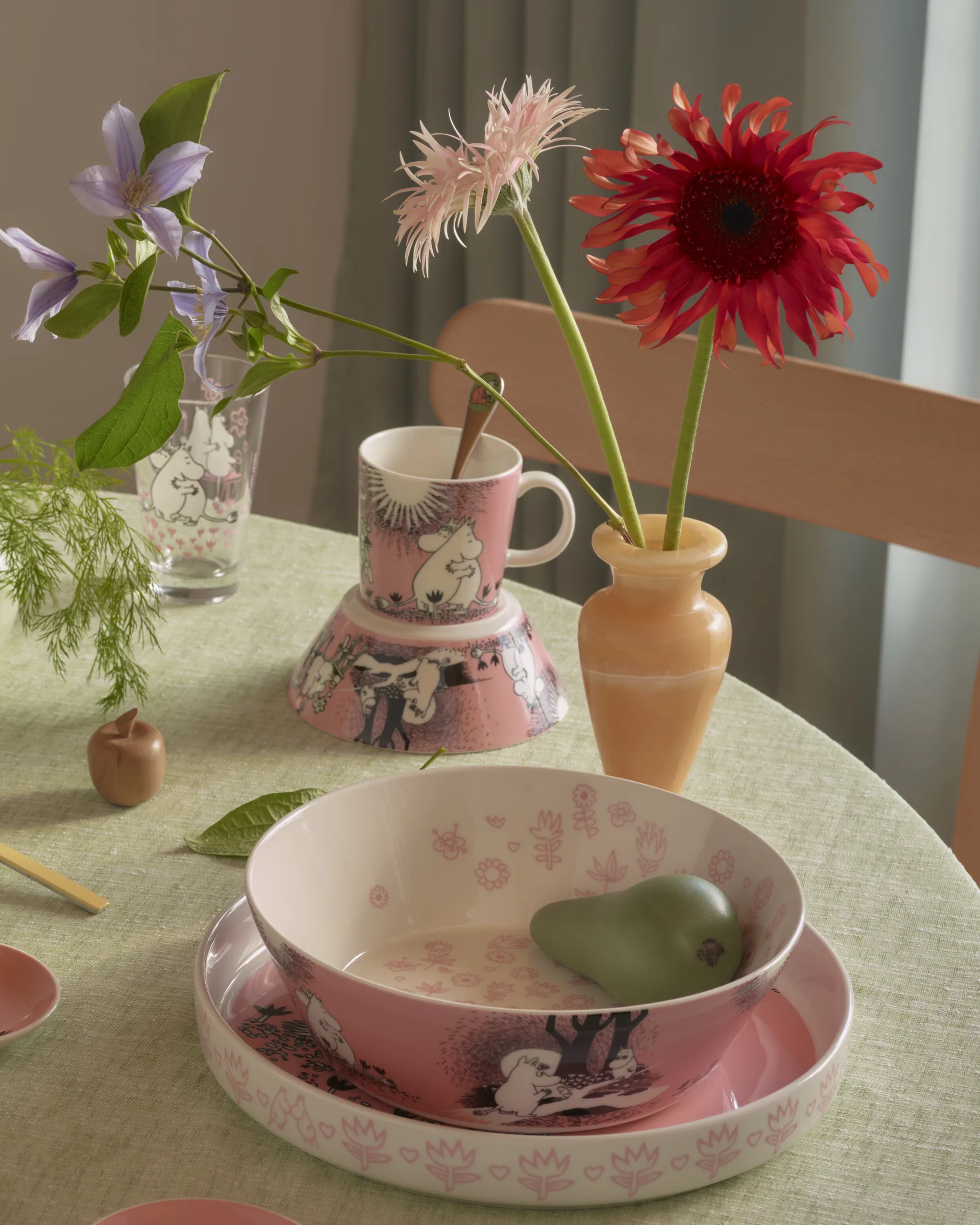 Kärlek 30 år Moominmok cadeaubox, 30 cl Moomin Arabia