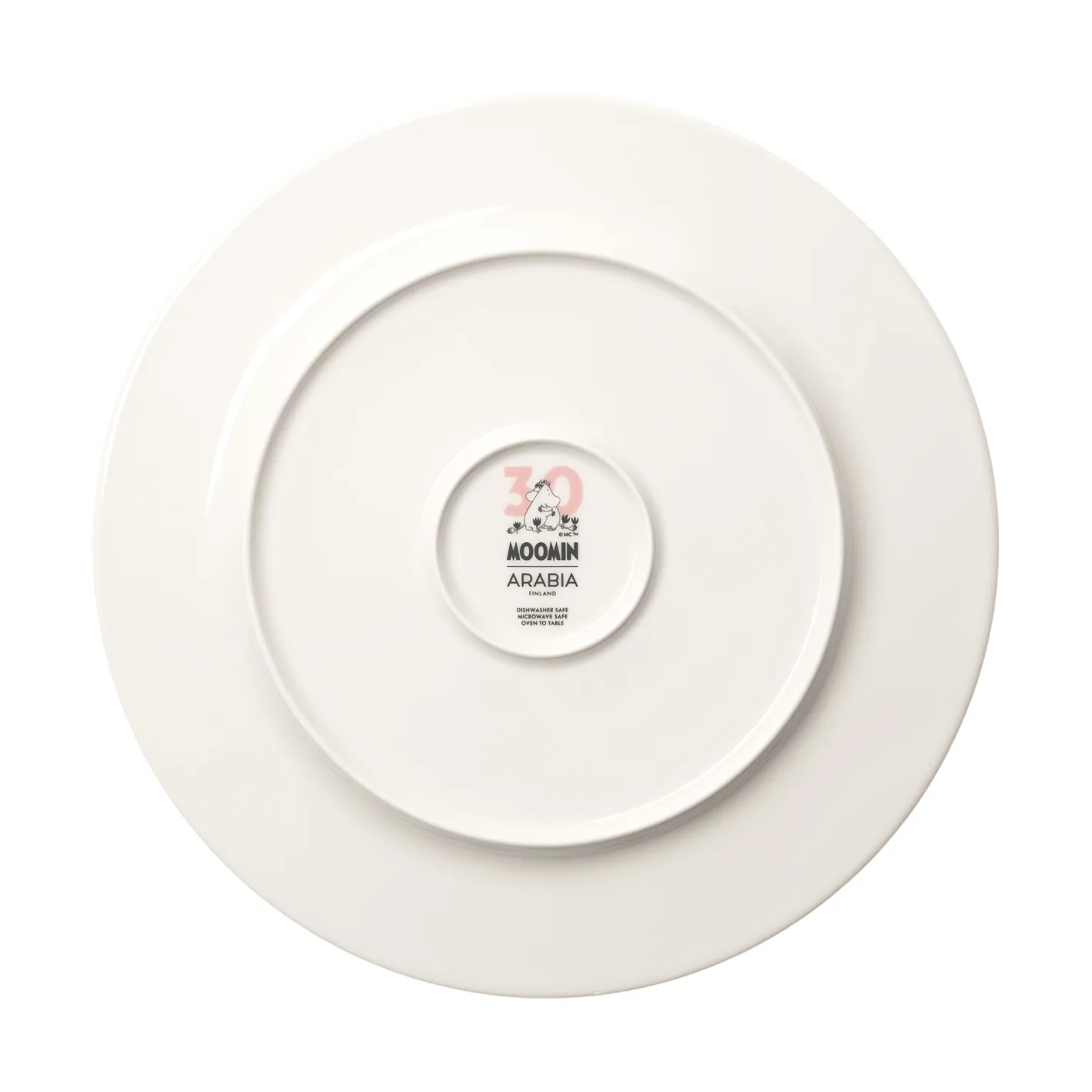 Kärlek 30 jaar Mumin serveerschaal Limited Edition, Ø30 cm Moomin Arabia