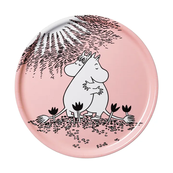 Kärlek Mumin dienblad - Ø35 cm - Moomin Arabia