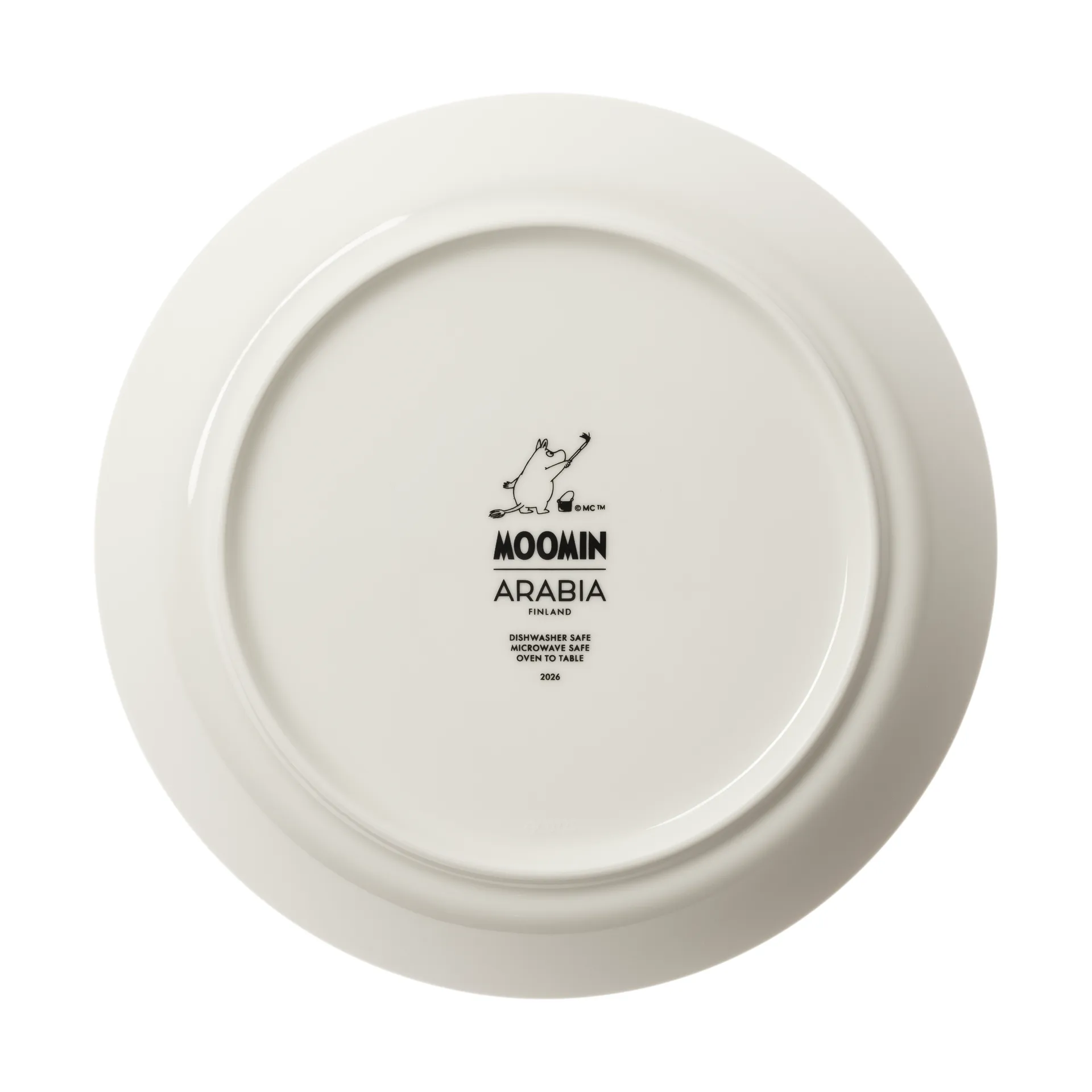 Klaar voor de vakantie Moomin bord, Ø19 cm Moomin Arabia