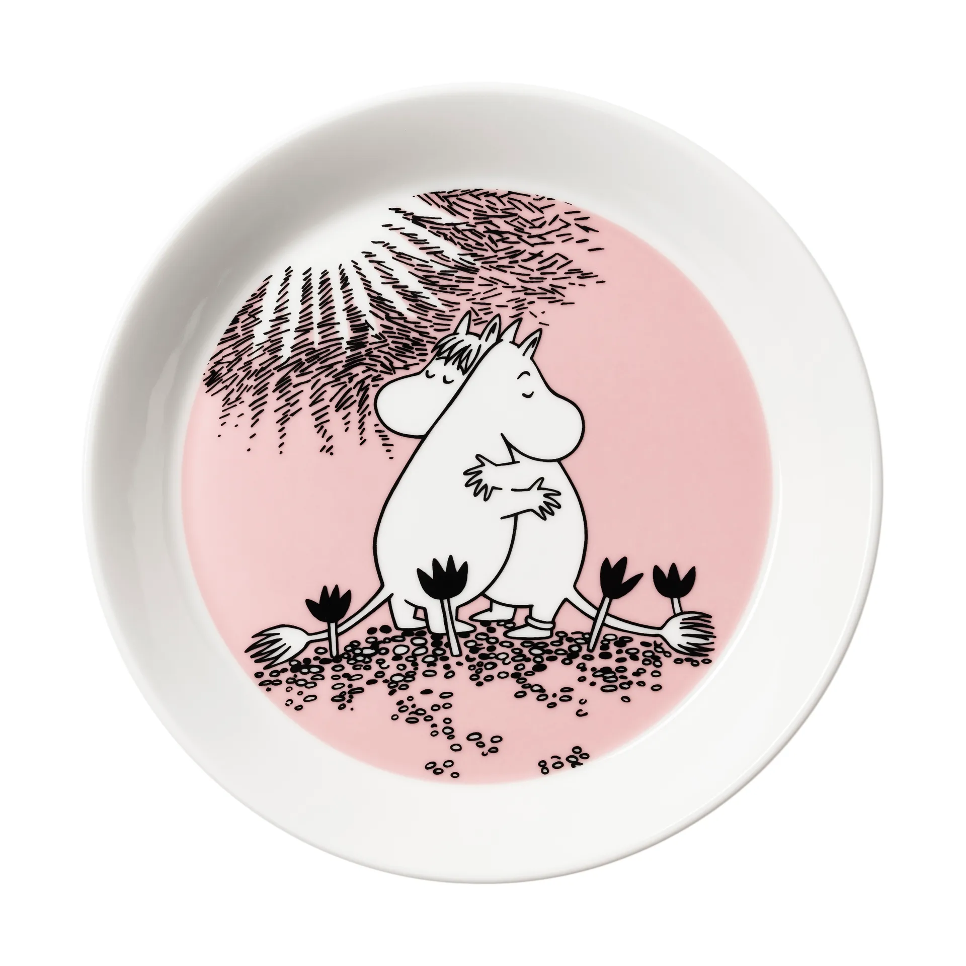 Liefde 30 jaar Moominbord, Ø19 cm Moomin Arabia