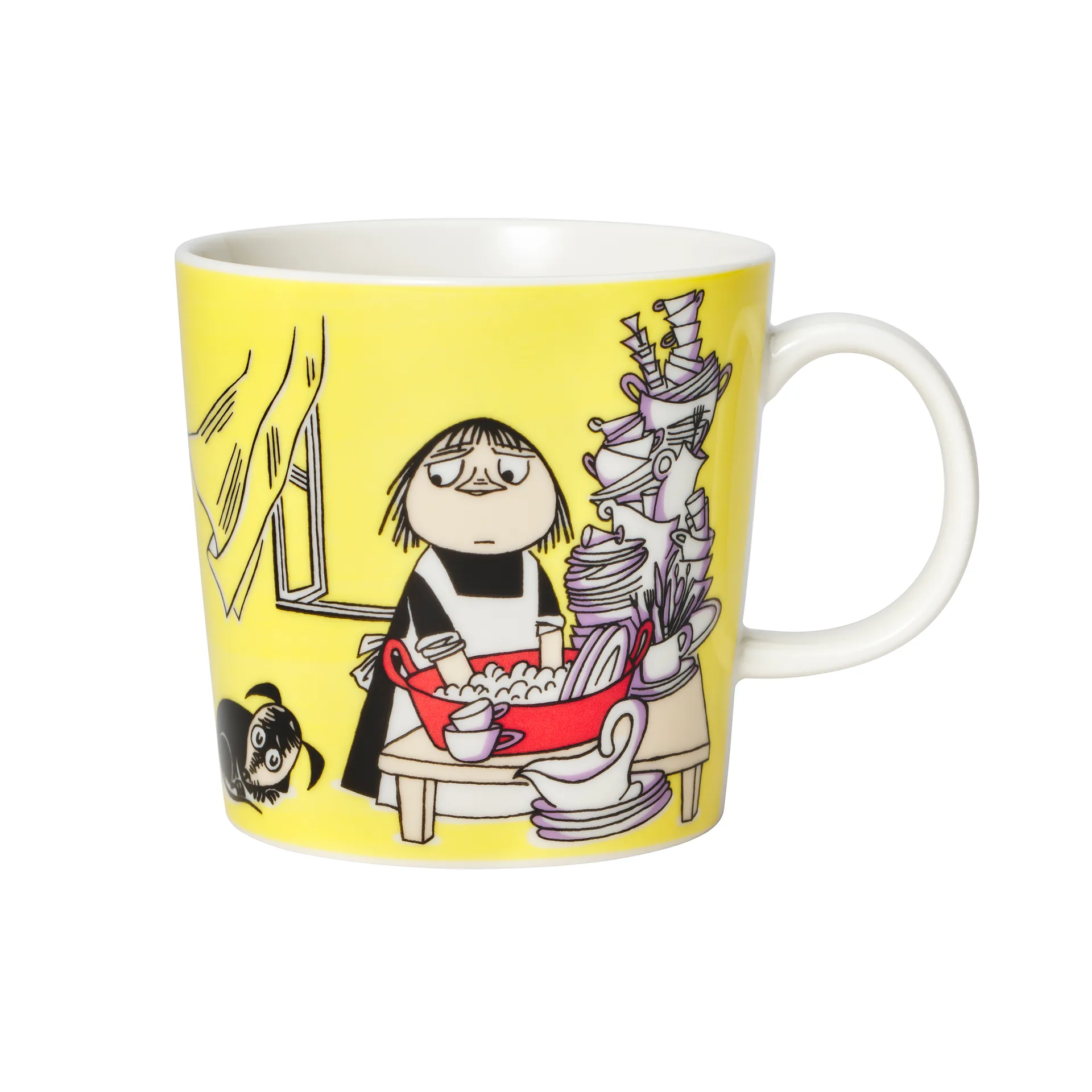 Misabel Geel Moomin mok, 30 cl Moomin Arabia