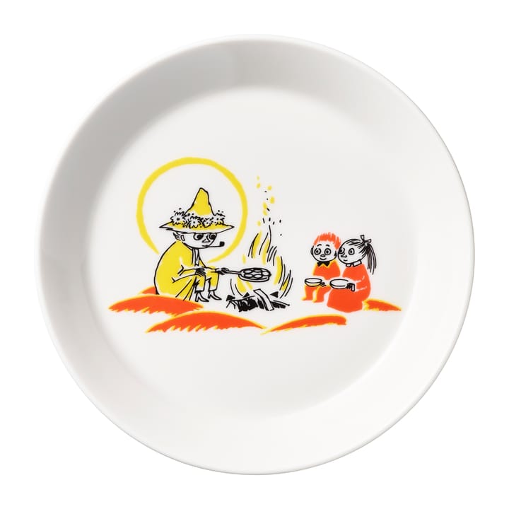 Moomin Arabia x Rode Kruis Moomin bord ABC Snufkin - Ø19 cm - Moomin Arabia