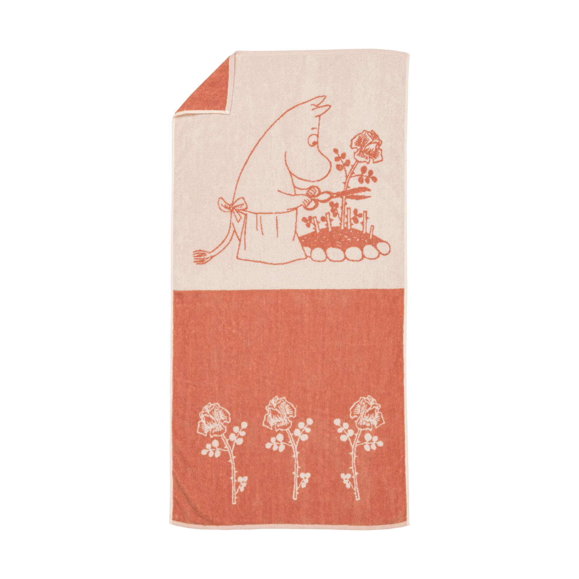 Moomin badhanddoek 70x140 cm, Moominmama beige Moomin Arabia