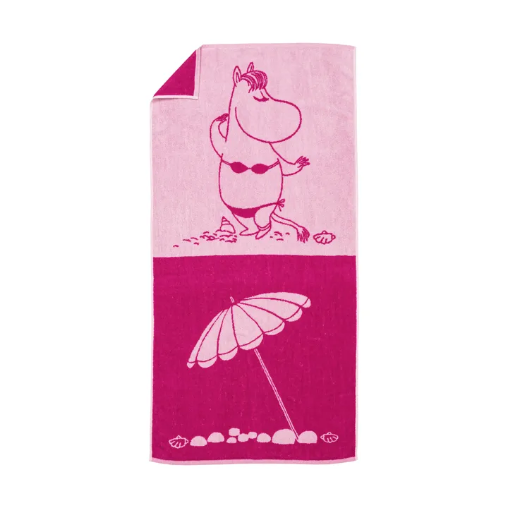 Moomin badhanddoek 70x140 cm - Snorkmaiden roze - Moomin Arabia