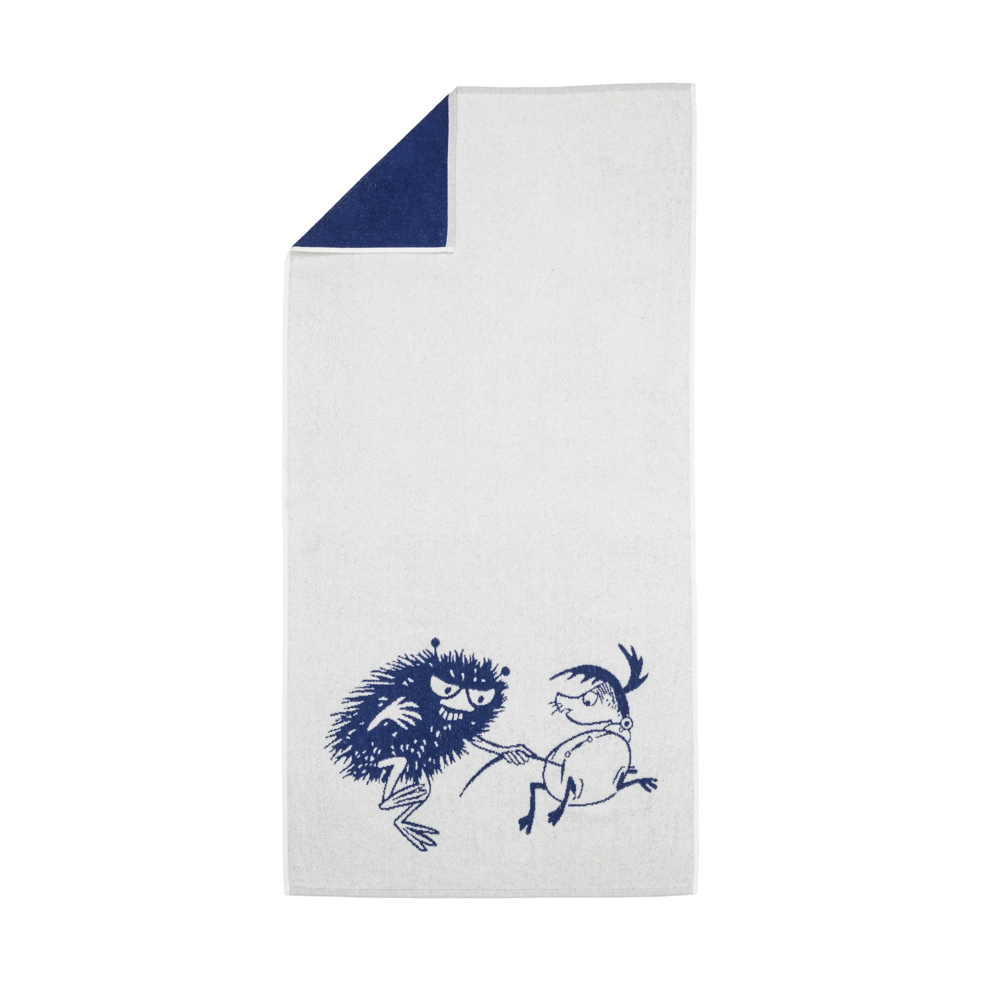 Moomin badhanddoek 70x140 cm, Stinky off white Moomin Arabia