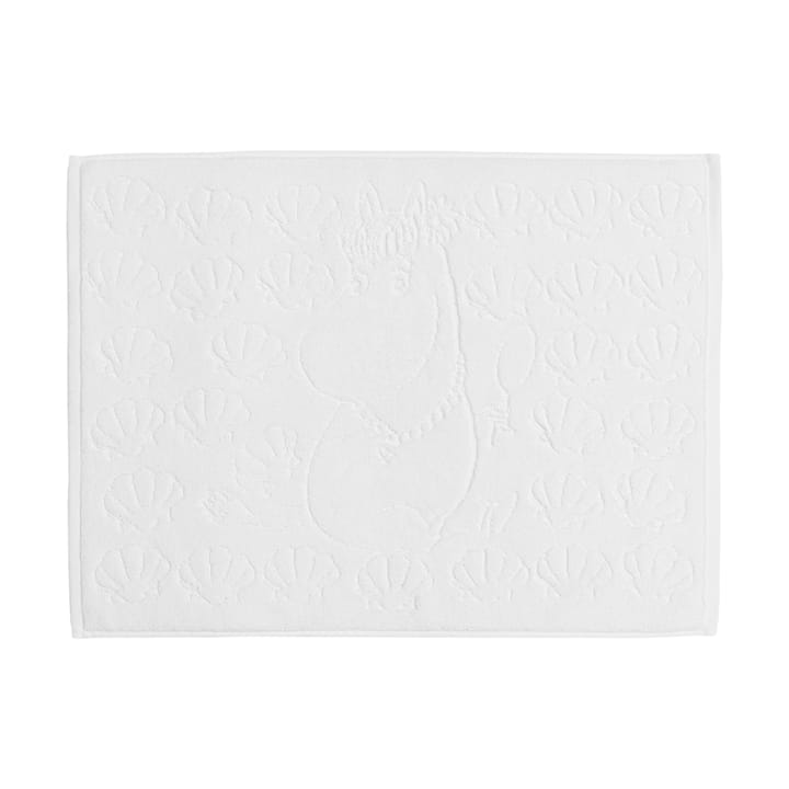 Moomin badkamer mat 50x70 cm - Zeeschelp wit  - Moomin Arabia