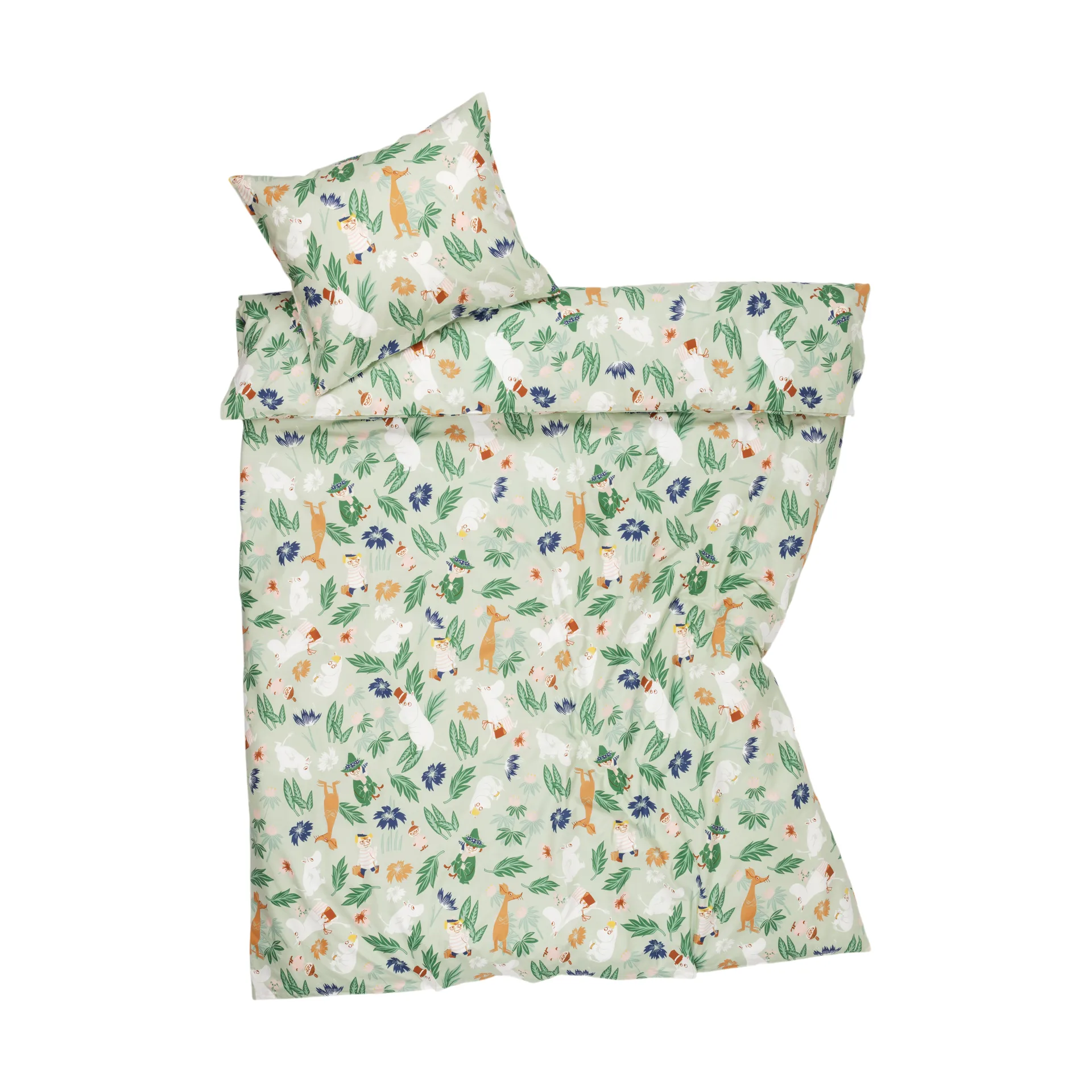 Moomin beddengoed 150x210 cm, Bloementuin Moomin Arabia