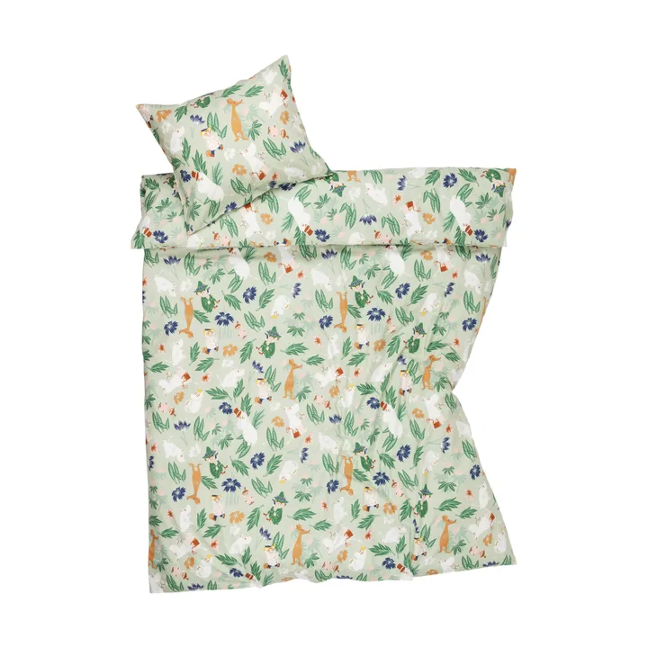 Moomin beddengoed 150x210 cm - Bloementuin - Moomin Arabia