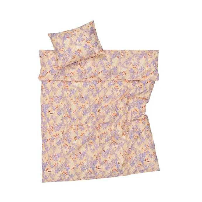 Moomin beddengoed 150x210 cm, Lelie beige Moomin Arabia