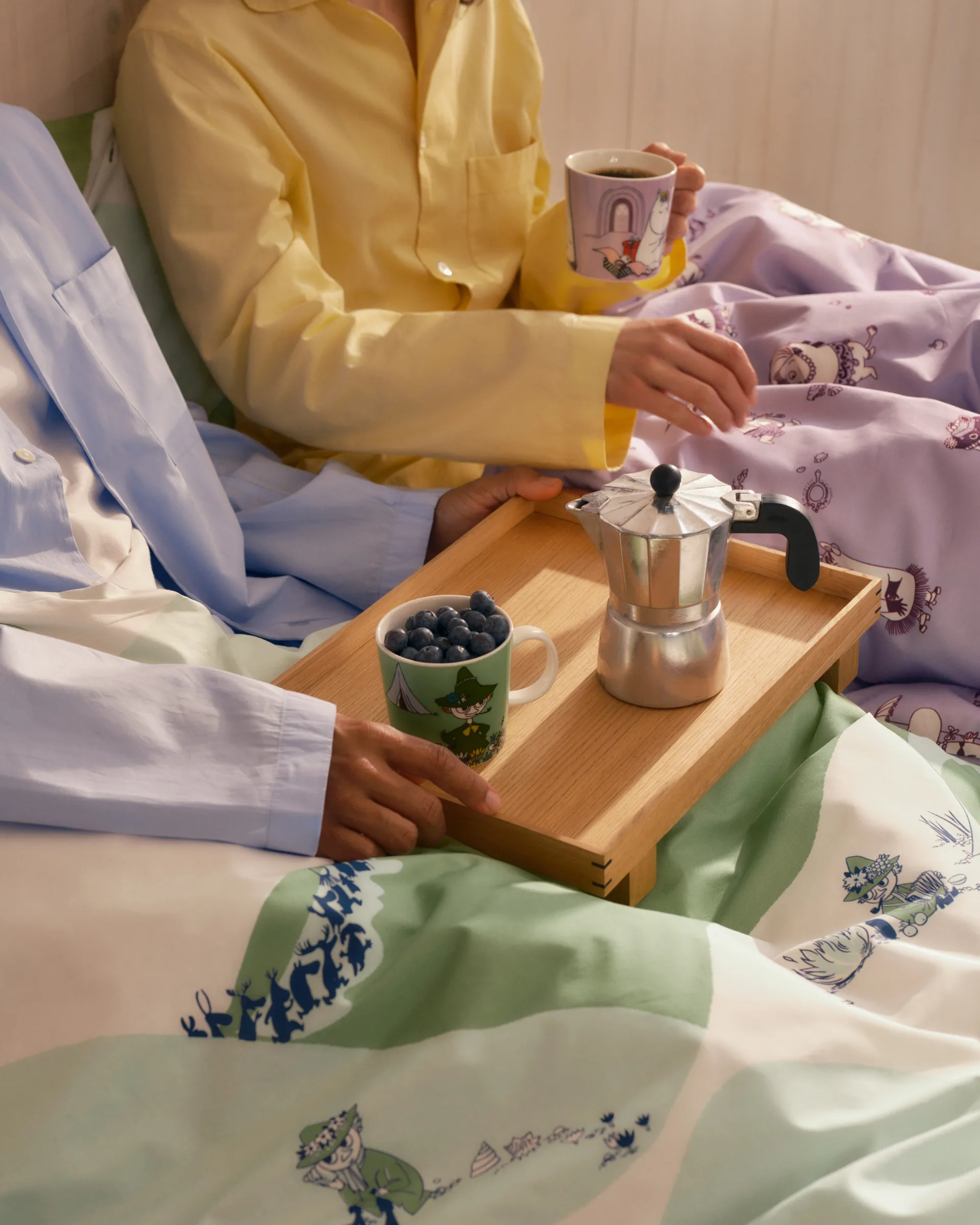 Moomin beddengoed 150x210 cm, Snufkin Moomin Arabia