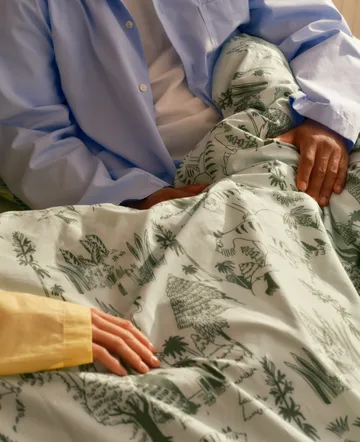 Moomin beddengoed 150x210 cm - Tuinfeest - Moomin Arabia