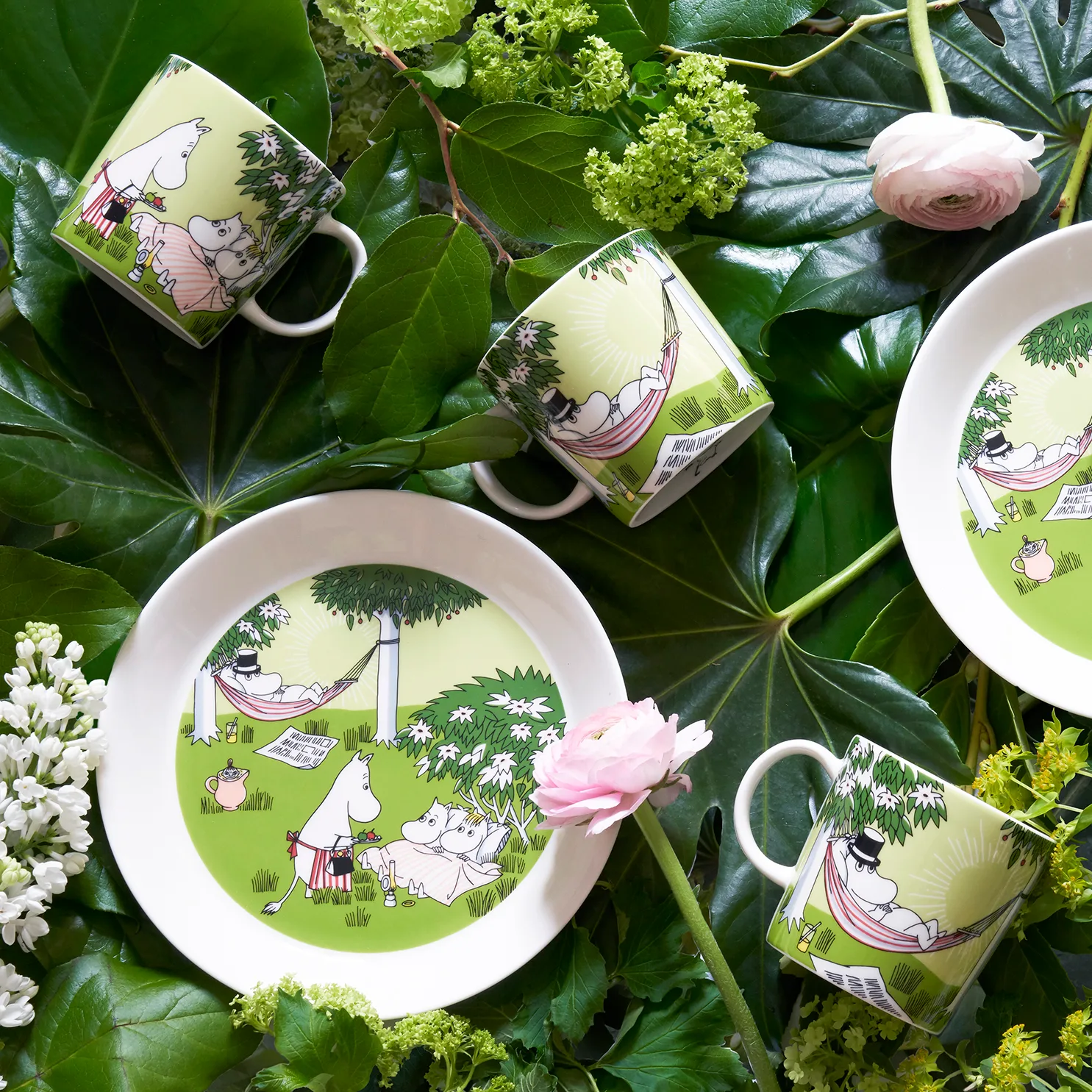 Moomin beker 2020 Relaxing, 30 cl Moomin Arabia