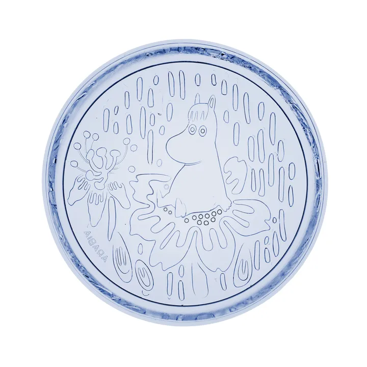 Moomin bord Ø15,5 cm - Aqua - Moomin Arabia