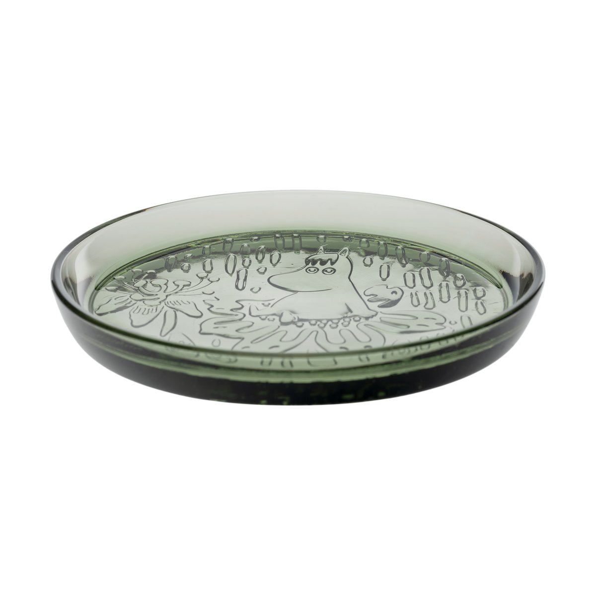 Moomin Arabia Moomin bord o15,5 cm Dennengroen | Scandinavisch Interieur | Kleine borden | Groen