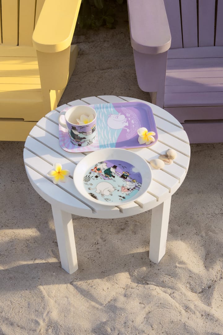 Moomin bord  2025 Beach day, Ø19,5 cm Moomin Arabia