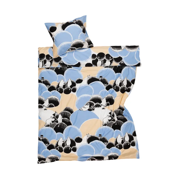 Moomin dekbedovertrekset 150x210 cm - Kiezelstenen - Moomin Arabia