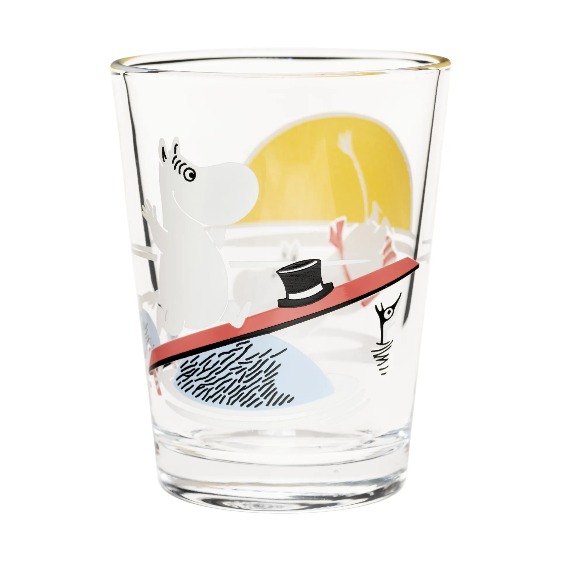 Moomin glas 22 cl., Avondbaden Moomin Arabia