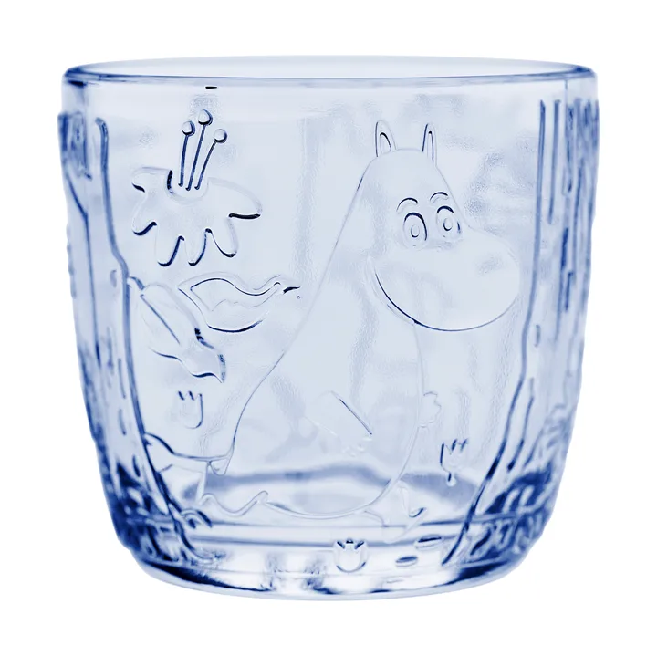 Moomin glas 28 cl 2-pack - Lichtblauw - Moomin Arabia