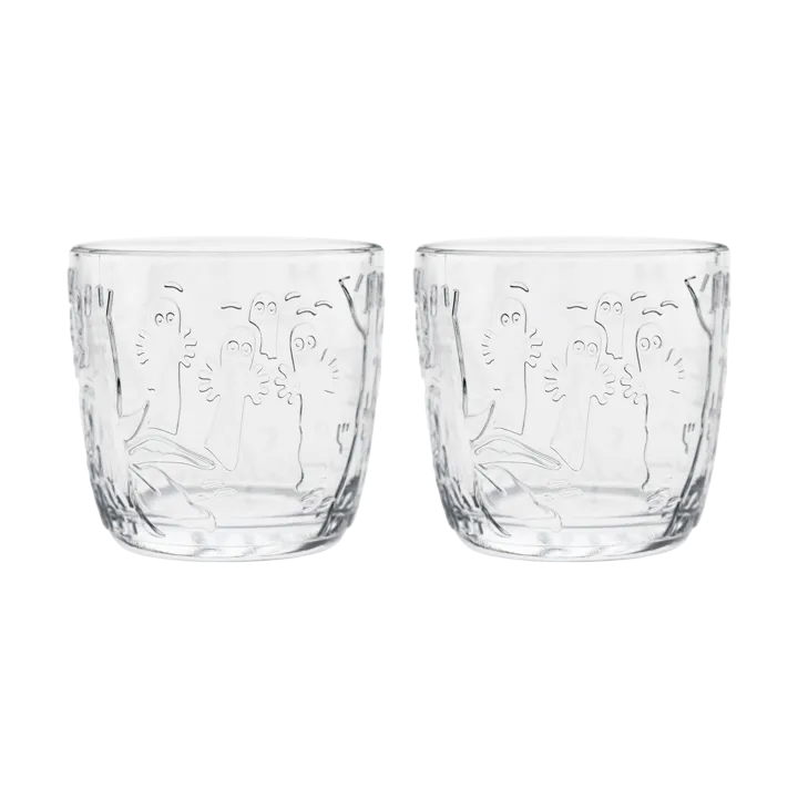 Moomin glas 28 cl 2-pack - Transparant - Moomin Arabia