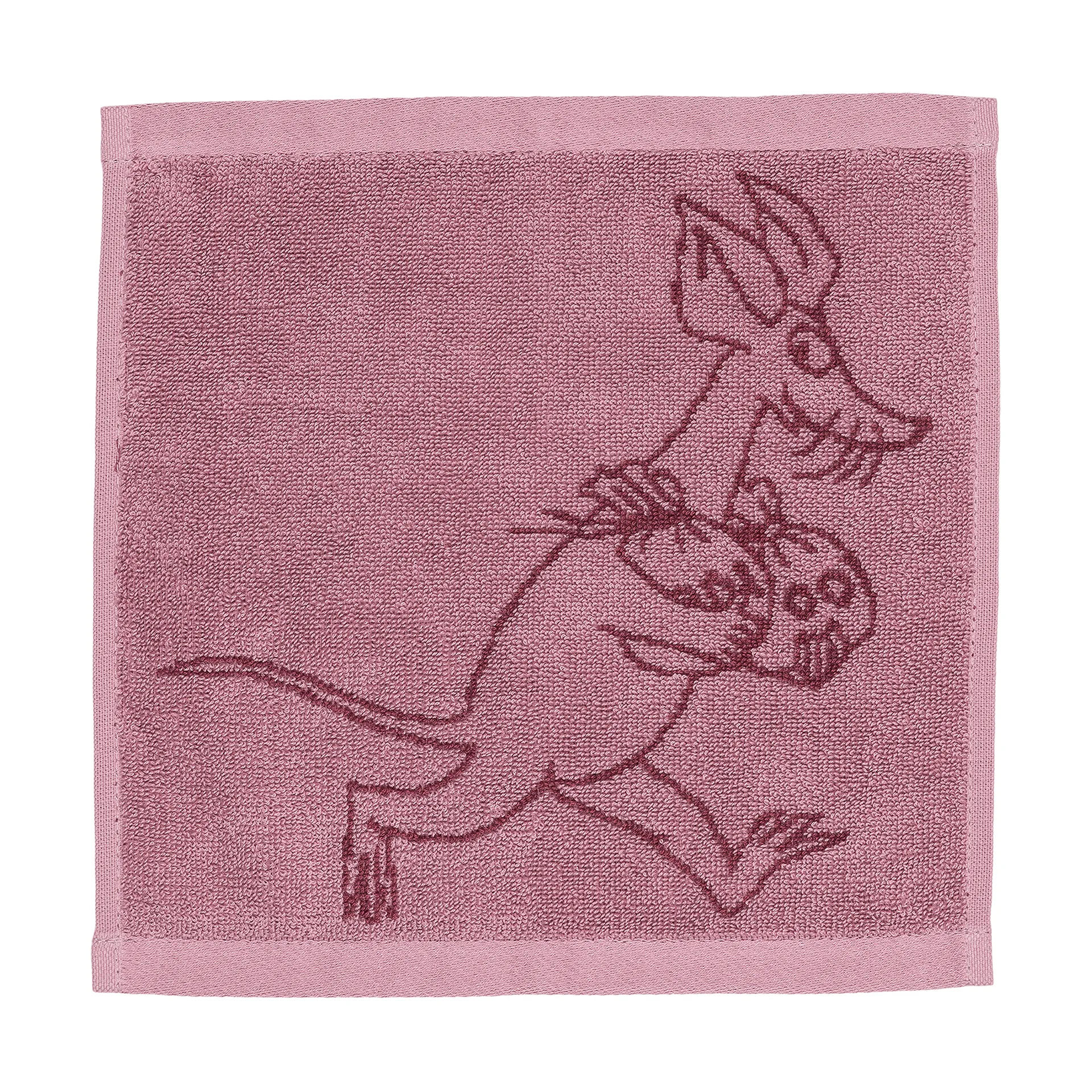 Moomin handdoek 25x25 cm, Sniff, malva Moomin Arabia