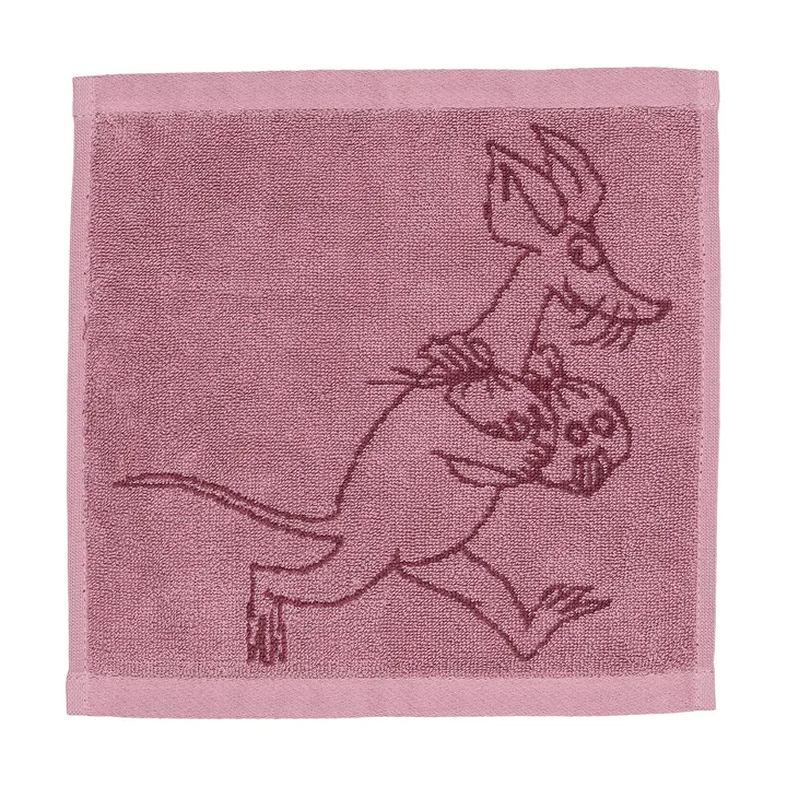 Moomin handdoek 25x25 cm - Sniff, malva - Moomin Arabia