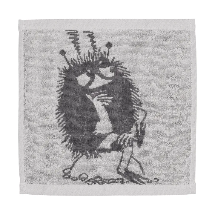 Moomin handdoek 25x25 cm - Stinky, grijs - Moomin Arabia