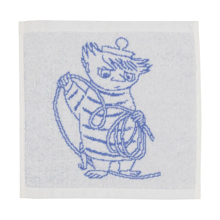 Moomin handdoek 25x25 cm - Too-ticky, blauw - Moomin Arabia