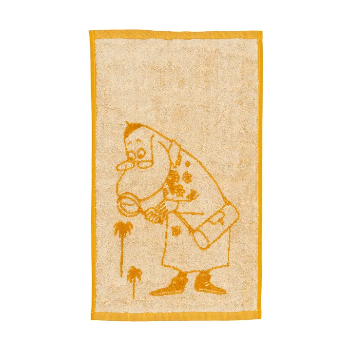 Moomin handdoek 30x50 cm - Hemulen, oker - Moomin Arabia