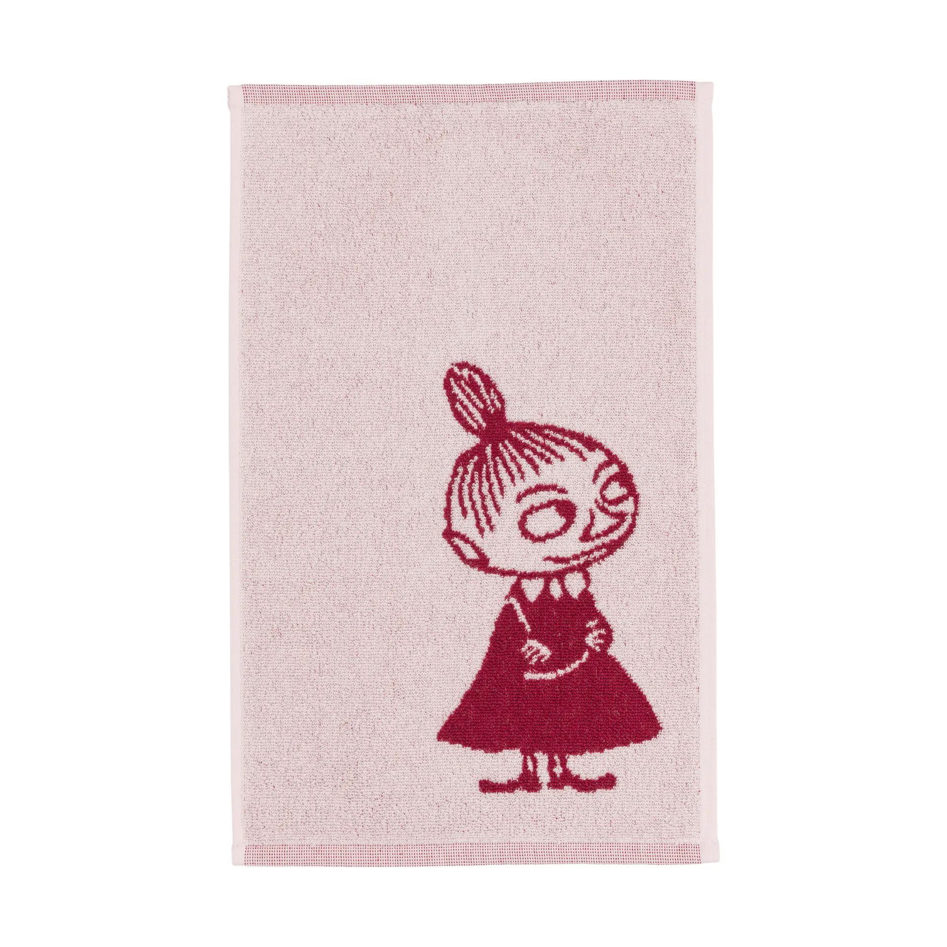 Moomin handdoek 30x50 cm, Lilla My roze Moomin Arabia