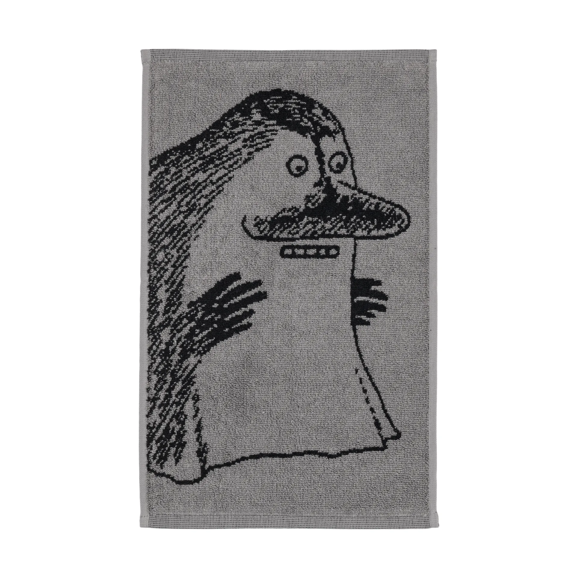 Moomin handdoek 30x50 cm, Mårran grijs Moomin Arabia