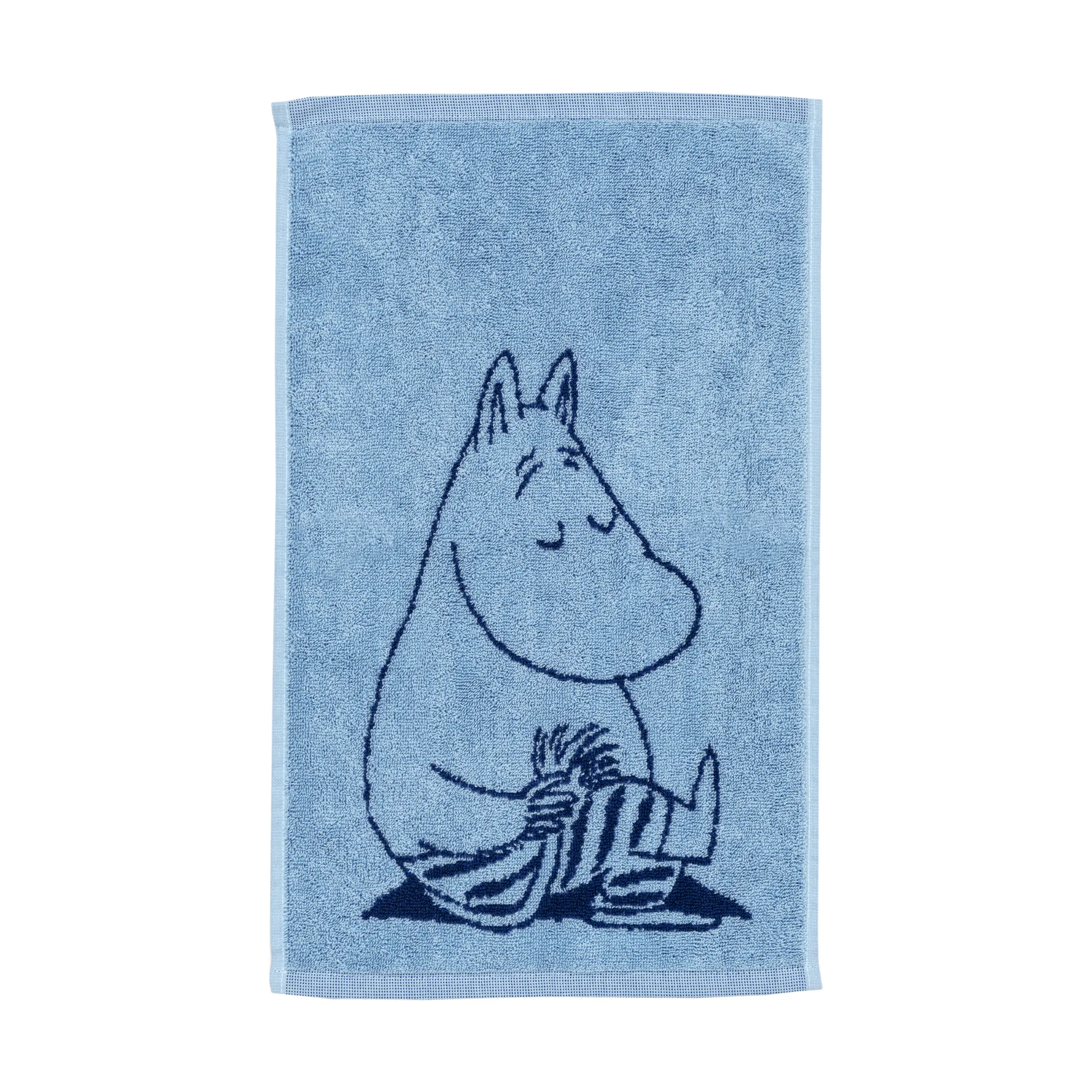 Moomin handdoek 30x50 cm, Moomintrol marineblauw Moomin Arabia