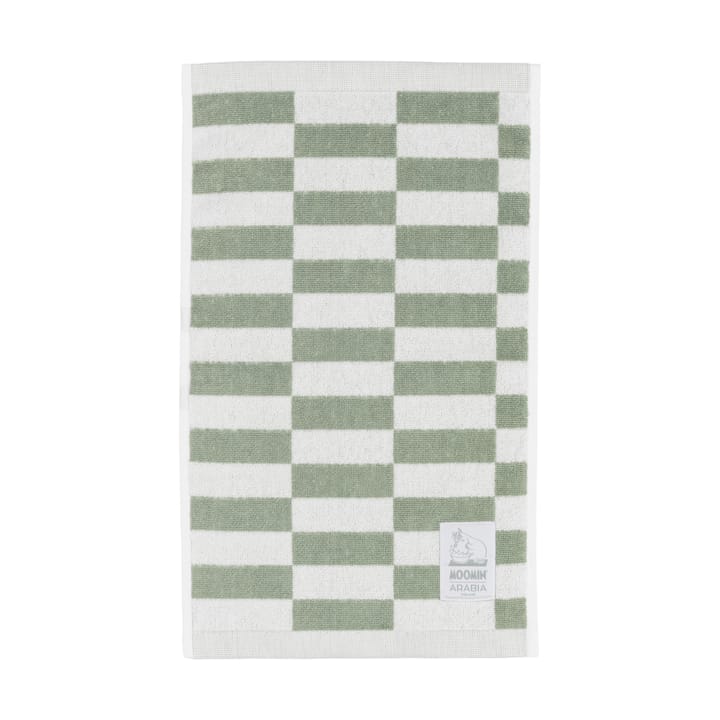 Moomin handdoek 30x50 cm - Ruitjes groen - Moomin Arabia