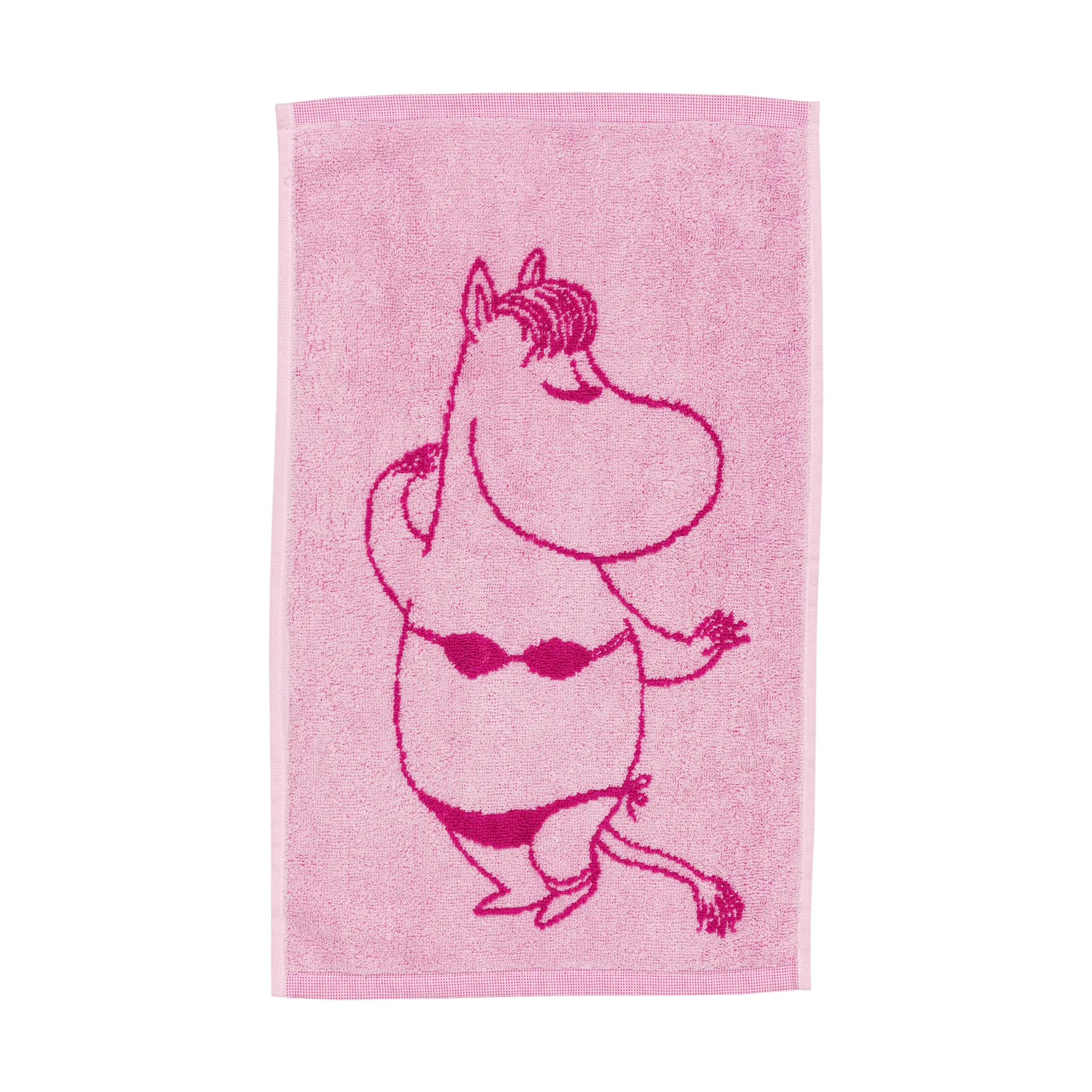 Moomin handdoek 30x50 cm, Snorkmaiden roze Moomin Arabia