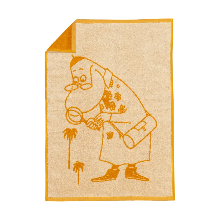 Moomin handdoek 50x70 cm - Hemulen, oker - Moomin Arabia