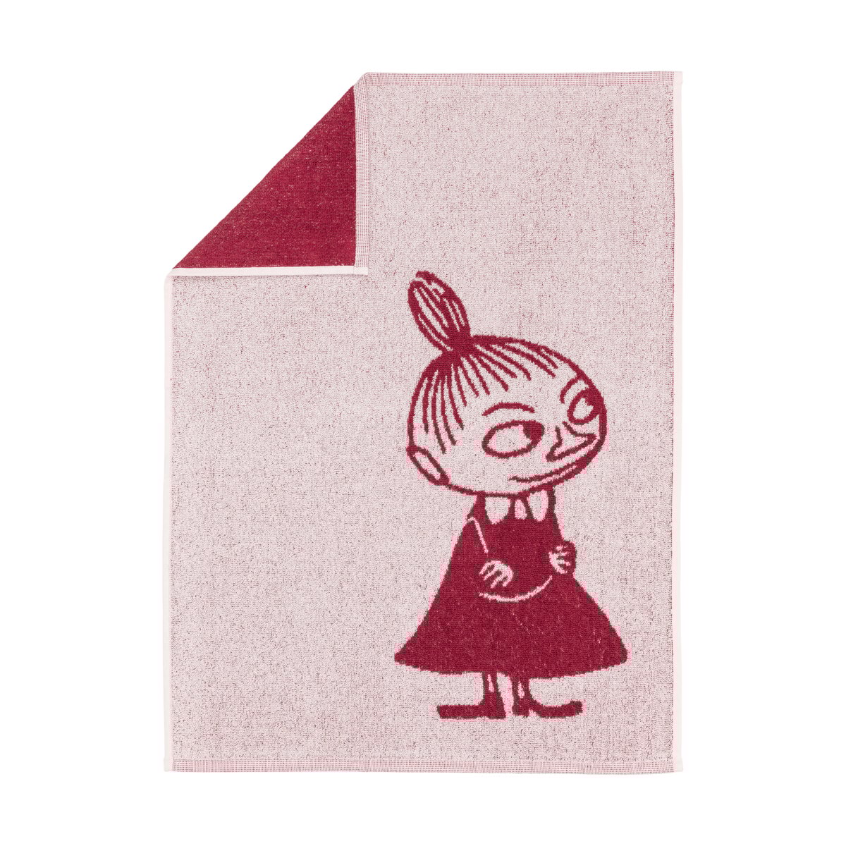 Moomin Arabia Moomin handdoek 50x70 cm Lilla My roze