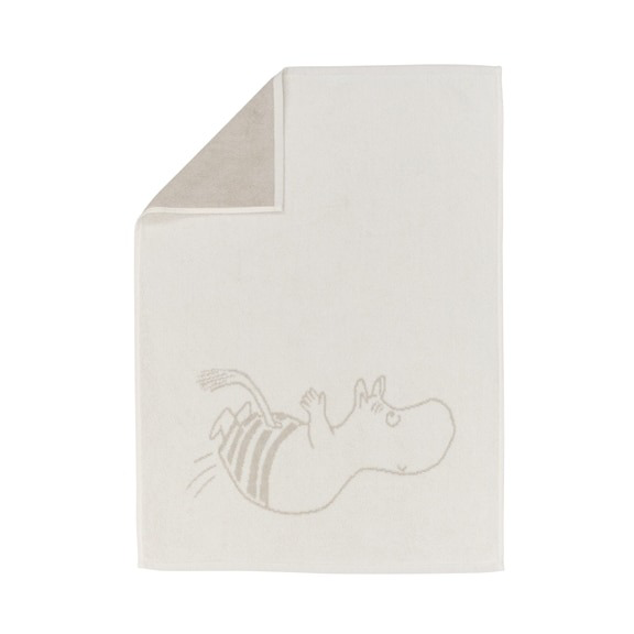 Moomin Arabia Moomin handdoek 50x70 cm Moomin wit | Scandinavisch Interieur | Badhanddoeken | Multi